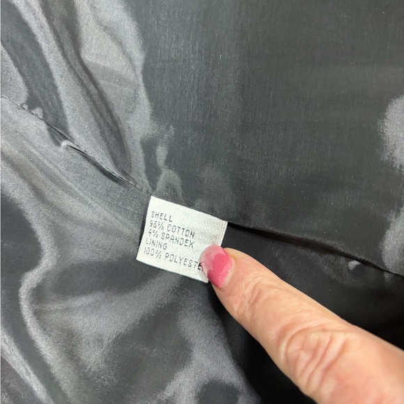 Talbots Black Blazer Structured Modern‎ Design - Picture 8 of 8